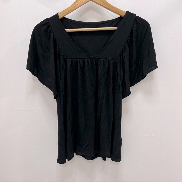 GAP yoke necked jersey top - Picture 1 of 5